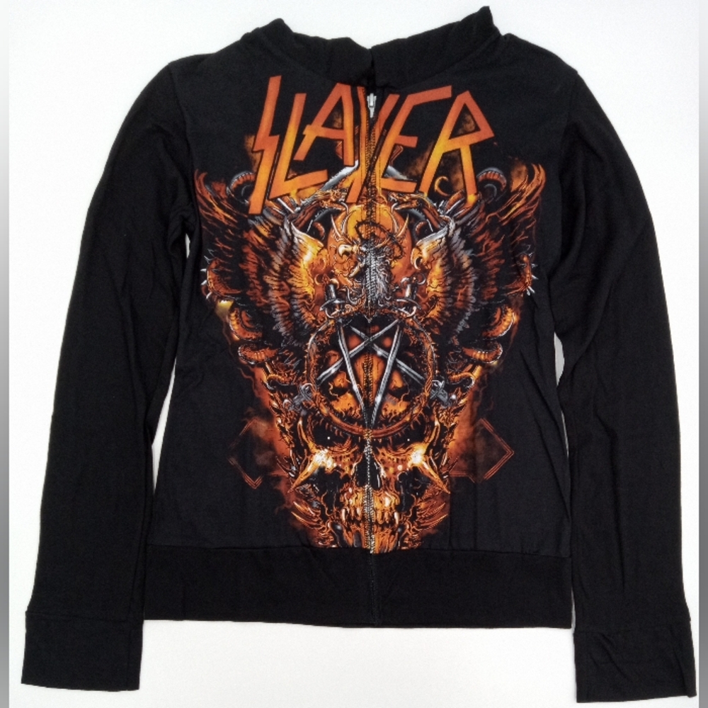 Slayer DIY Custom Lightweight Hoodie Size M